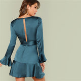 Blue Party Dress