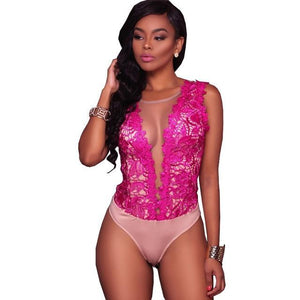 Black Lace Bodysuit