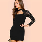 Black Lace Dress