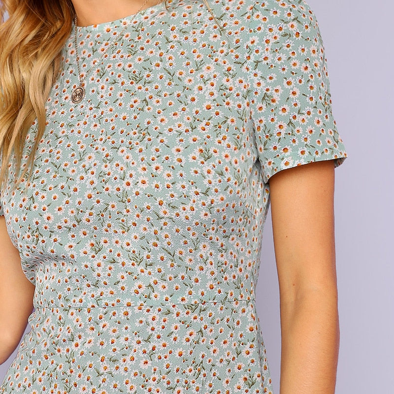 Multicolor Allover Dress