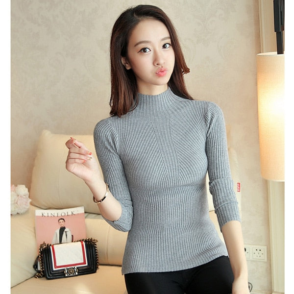 Knitted TurtleNeck Sweater