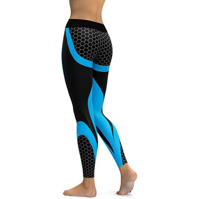 Mesh Pattern Leggings