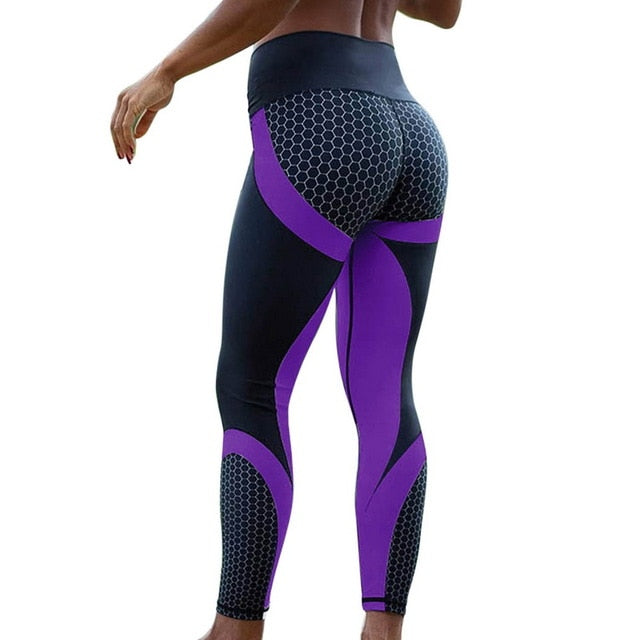 Mesh Pattern Leggings