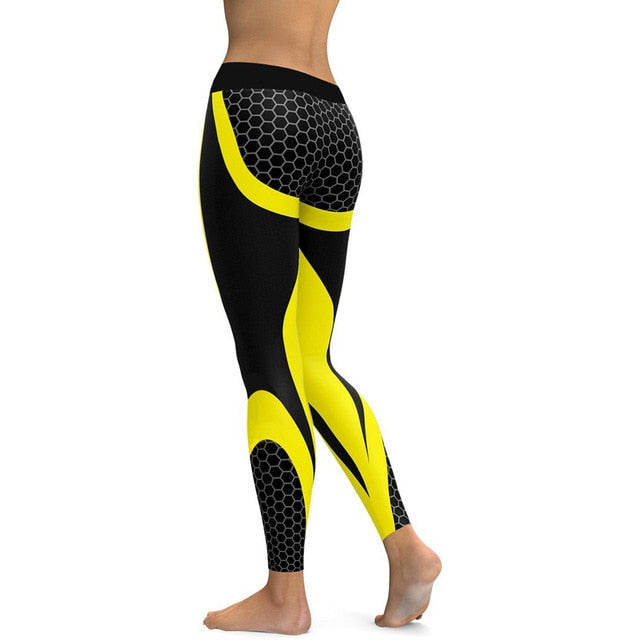 Mesh Pattern Leggings