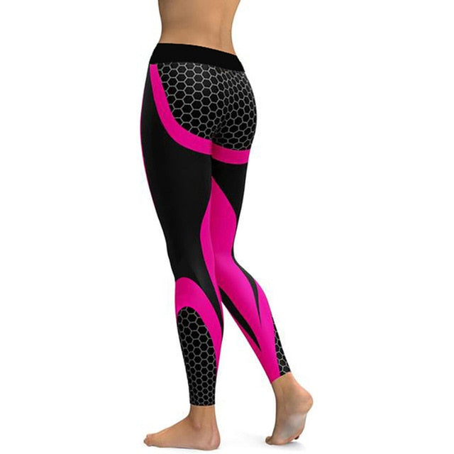 Mesh Pattern Leggings