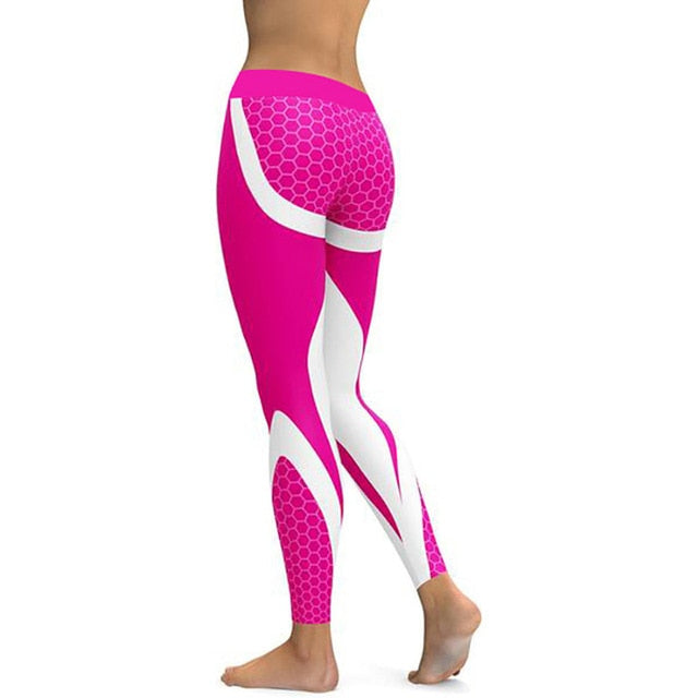 Mesh Pattern Leggings