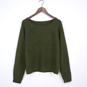 Casual Crop Sweater