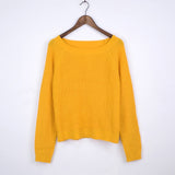 Casual Crop Sweater
