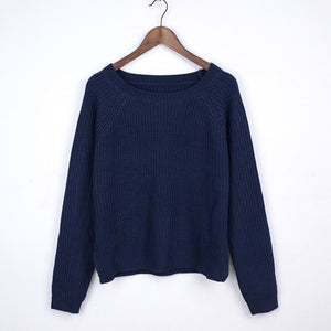 Casual Crop Sweater