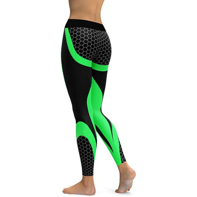 Mesh Pattern Leggings