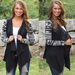 Aztec Printed Cardigan