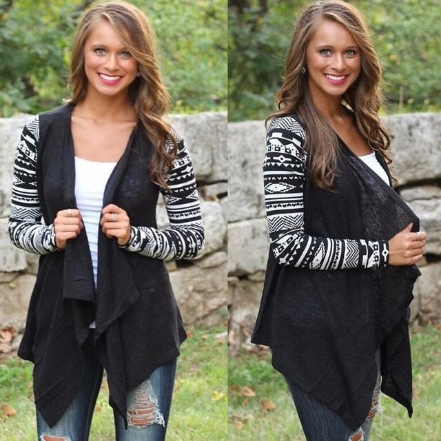 Aztec Printed Cardigan