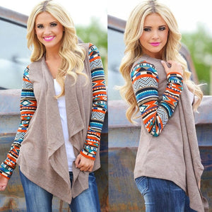 Aztec Printed Cardigan