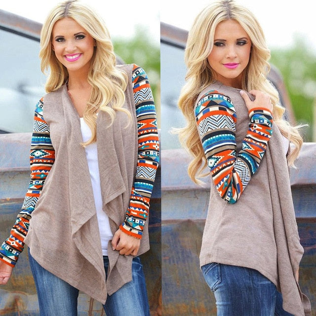 Aztec Printed Cardigan
