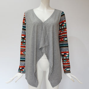 Aztec Printed Cardigan