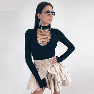 Lace Up  BodySuit