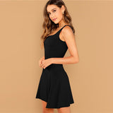Black Flare Dress