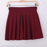 Pleated Mini Skirt