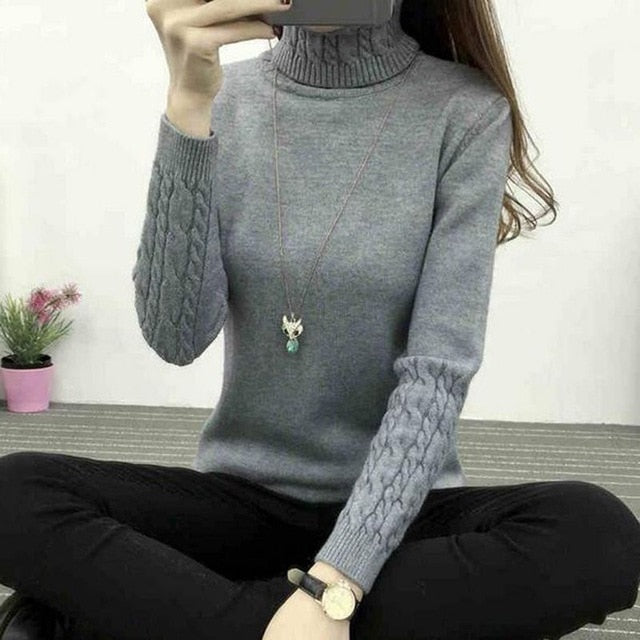 Warm TurtleNeck Sweater