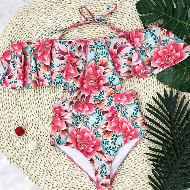 Bikini Ruffle  Swimsuit